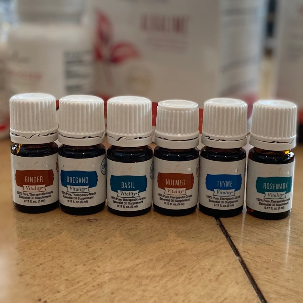Set of 6 Young Living Vitality Oils